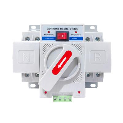 China ATS 3 Power Automatic Transfer Switch BEYQ2-63 4Pole 220V 400V Double Phase Automatic Transfer Switch 63 Amp 2P for sale