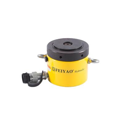 China Factory 60~520T Capacity Low Height Locknut Hydraulic Cylinder RAM for sale