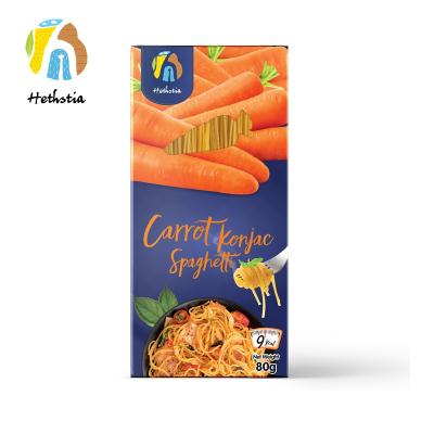 China Low-sodium dried konjac noodles low calories and low carb pasta recipes for sale