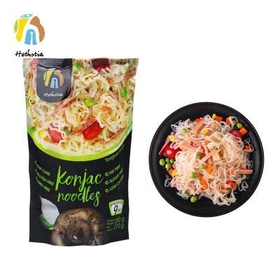 China Organic low fat spaghetti konjac pasta shirataki noodles with customized packaging for sale