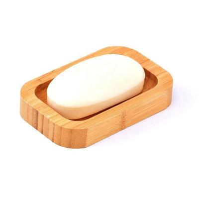 China Bathroom Modern Bamboo Soap Holder Soap Dish Holder Bamboo Wooden Soap Tray for sale