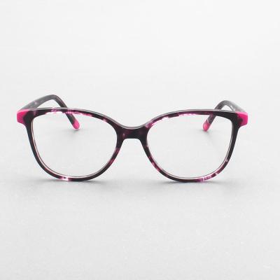 China For Reading Glass Fashion Ready Stock Eyewear Frame Eyewear Wholesale Cat Eye Acetate Eyewear FP1990 for sale