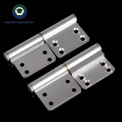 China OEM Traditional Aluminum Hinge Shower Stainless Steel Glass Door Hidden Aluminum Door Hinge For Wooden Door for sale