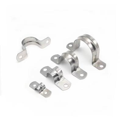 China One Hole 2 Route And Conduit Electrical Emt Electrical Conduits Fix Hole Pipe Clamp Galvanized Stainless Clamps for sale