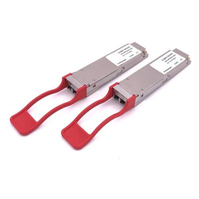 China FTTX QSFP-100G-ER4L-S 100GBASE-ER4 QSFP28 1310nm 40km SM 100G Duplex Optical Transceiver Module for sale