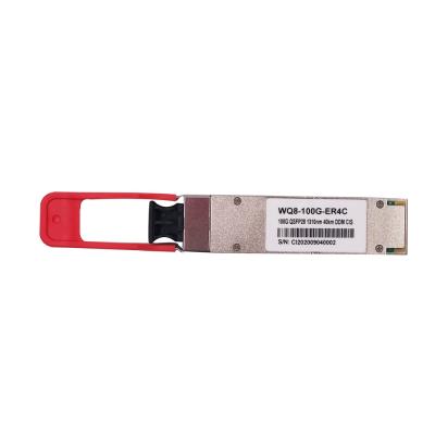 China Data Center 100G QSFP28 ER4 40KM SMF for Data Center Compatible Huawei/ZTE QSFP+ ER4 1310nmn Optical Transceivers for sale