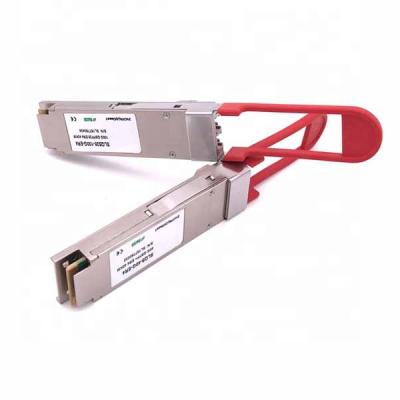 China Hot Selling FTTH System 100g 40km Transceiver 100G QSFP28 1310nm 40KM ER4 LC Fiber for sale