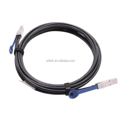 China High Density Mini SAS HD (SFF-8644) to Internal 12G SAS SFF-8644 MINI-SAS HD Data Cable 30AWG 30AWG Internal for sale