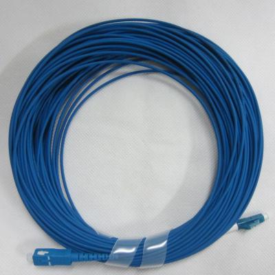 China LC SC FC ST Fiber Optic Patchcord Patchcord Multi Mode OM3 Duplex Indoor Armored Fiber Optic Cable For Patchcord WFC-LC-30 for sale