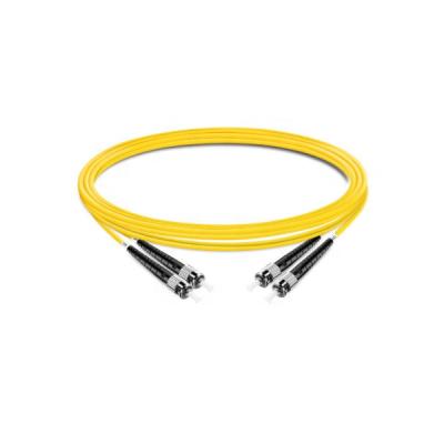 China FTTH Single Mode ST Fiber Patch Cord for sale