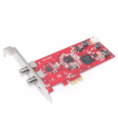 China TBS DVB-S2 Professional Dual Tuner PCI Express Digital Satellite TV Card 6903 for sale