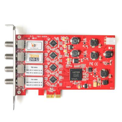 China The most popular ! ! ! DVB-S2/S Quad Tuner PCIe Card DVB-S2 for sale