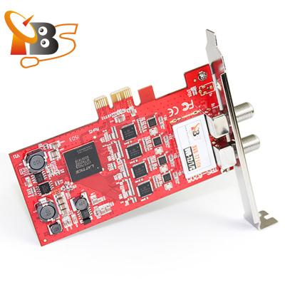 China TBS6205 DVB-T2/T/C Quad TV Tuner PCIe Card For Watching TBS6205 SD And UK Freeview HD Channels for sale