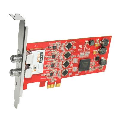 China TBS6704 ATSC/ Free QAM Quad Tuner PCIe Card TBS6704 for sale