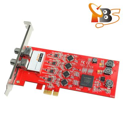 China TBS6704 ATSC/ Free QAM Quad Tuner PCIe Card TBS6704 for sale