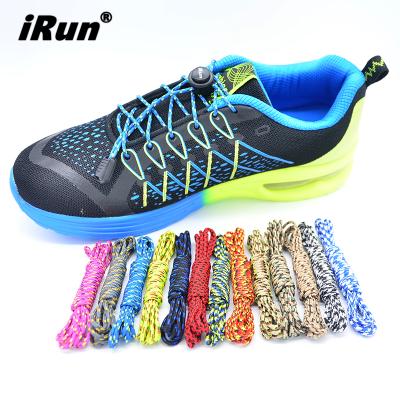 China Round Irun Limited Stretch Trail Laces Lock Laces For Enhanced Stability On Trails Lock Lace for sale