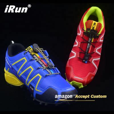 China Irun round drag lock lace cross country need no tie lace for drag parachute lock lace with logo customized for sale