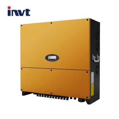 China INVT Solar Inverter On Grid 40kw 50kw 60kw 70kw Three Phase DC Switch IP65 380/400V With WIFI TUV 810*645*235mm for sale