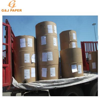 China Factory Price Anticurl Certificated White 70g Offset Printing Paper Spools for sale