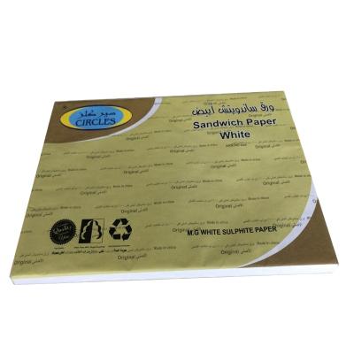 China Food Grade Greaseproof Oil Sandwich Absorbing Paper For Dubai Market for sale