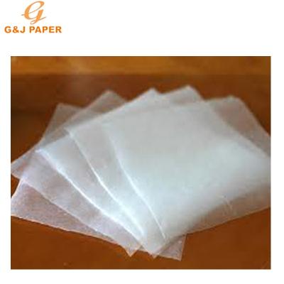 China White Hamburger Parchment Patty Paper Food Packing of MG Sandwich for sale