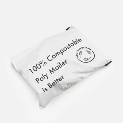 China Wholesale Warm White Tearproof Poly Mailer Recyclable Biodegradable Poly Envelope Factory Mail Bags for sale