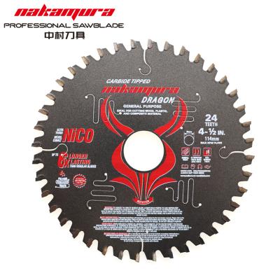 China For Circular Cutting Wood Laminate / Melamine CTT Saw Blade Manufacturers Woodworking Saw Blades For Cutting Wood Laminate / Melamine for sale