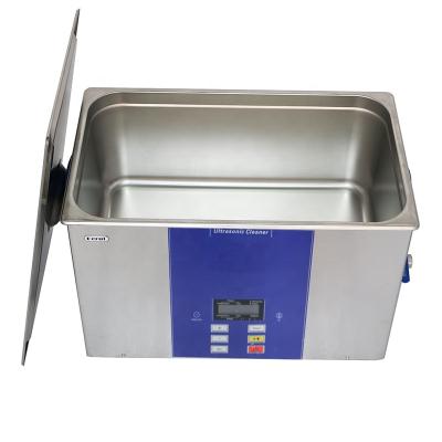 China Large Hotels 28L Ultrasonic Cleaner with Timer Basket and Stainless Steel Tank for Rifle Guns Parts Bullets for sale