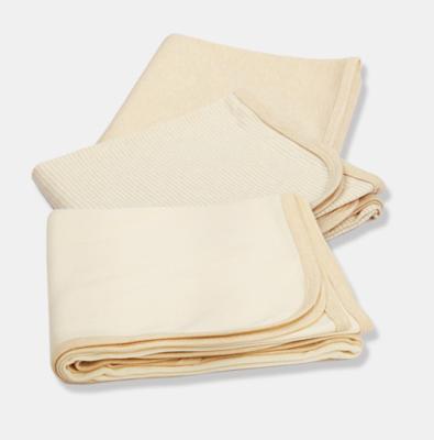 China Jacquard Baby Blanket 100% Organic Cotton Soft for sale