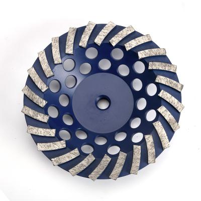 China 4 Inch 105mm Turbo Segmented Diamond Grinding Wheel For Surface Grinding And Polishing Of Concrete, Granite And Marble for sale