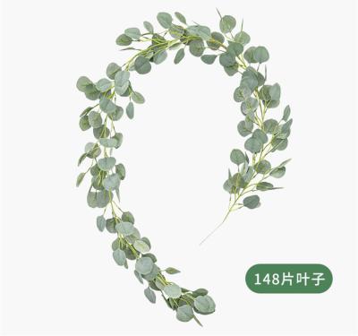 China Shininglife brand eucalyptus leaf palm leaf dishes flower round wall wedding decoration for sale