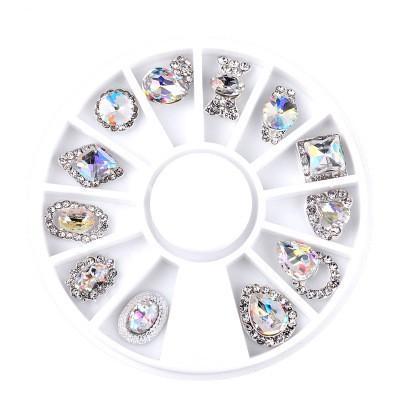 China Nail Art ShiningLife Brand 2018 hot new fashion nail fix rhinestone nail products 3d nail art supplies for sale