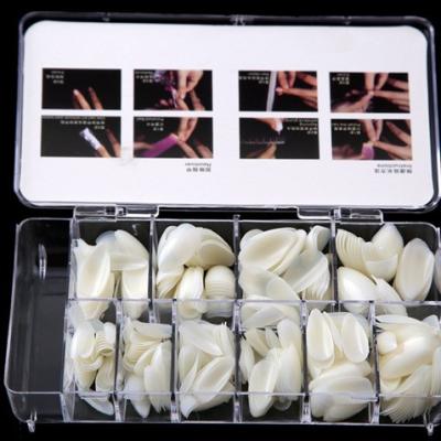 China Shininglife Brand French Nail Tips 500 Pcs Packing Hot Sale Full Coverage Nail Tips for sale