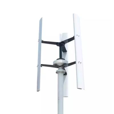 China Wind Power System CE Approved Noiseless Top Product 600W Vertical Wind Turbine Permanent Magnet Generator 3 Phase 12V 24V With Off Grid System for sale