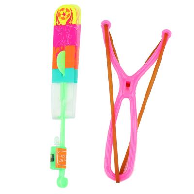 China Outdoor Flying Arrow Children's Toys 2023led Light Party Slingshot Kids Toys for sale