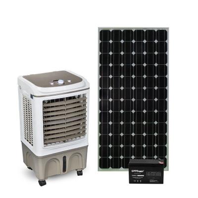 China Environmentally Friendly Energy Saving 3 Air Speed ​​COOLING Solar Powered Air Cooler with 30L Water Tank for sale