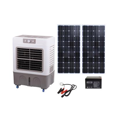 China AC/DC Dual Power High Speed ​​Air Cooler Outdoor/Home Adjustable Air Conditioner With Cooling System for sale