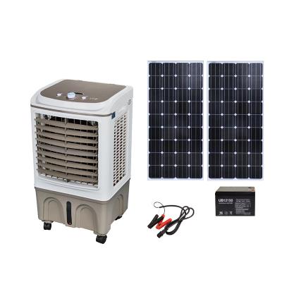 China 3 Speed ​​Outdoor Wind Adjustable COOLING Air Cooler Fan with 30L Water Tank and Wheel for sale