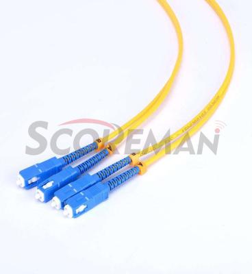 China Patch Cord Wide-spectrum SC-SC Singlemode LC-LC Fiber Optic Fiber Optic Jumper for sale