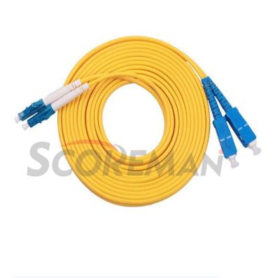 China Multi Jumper Good Repeatability LC-LC Fiber Optic Patch Tie LC-LC Fiber Optic Jumper for sale