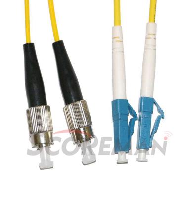 China Wholesale Factory Price Patch Cord LC-FC Fiber Optic Singlemode Fiber Optic Jumper for sale