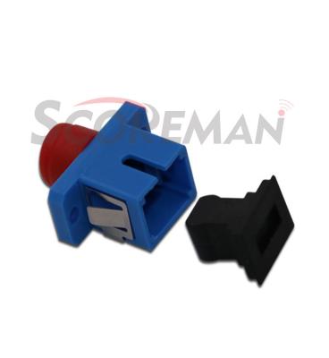 China LC Duplex Factory Hot Sale Single Mode SC-FC Duplex Fiber Optic Adapter for sale