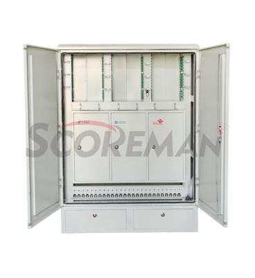 China Hot Selling Cold Rolled Steel Cold Rolled Steel Three In One Cable Junction Optical Fiber Cabinet for sale