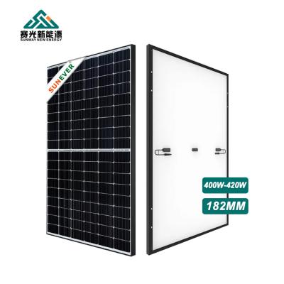 China Highly Customizable Solar Panel Shingled Design with Junction Box 3 Bypass Diodes for sale