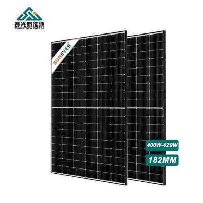 China 410W 420W zonnepanelen fotovoltaïsche dakpanelen 31V 12.7-13.2A Imp Te koop