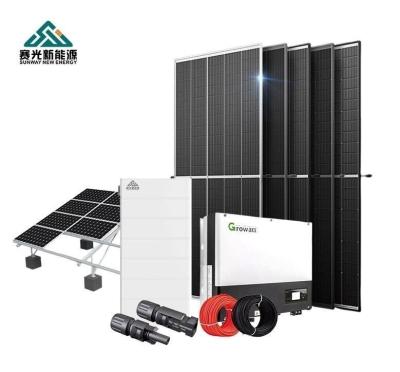 Κίνα Deye Growatt Afore Inverter 5kw 6kw 8kw 10kw Συστήματα αποθήκευσης ηλιακών συστημάτων για το σπίτι προς πώληση