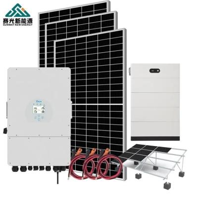 Κίνα Σχεδιασμός προ πωλήσεων 3kw 4kw 5kw 8kw 10kw Υβριδικό ηλιακό σύστημα για το σπίτι προς πώληση