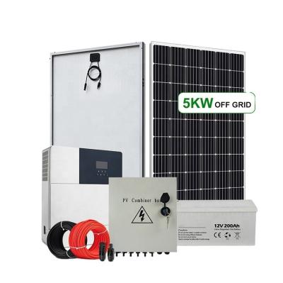 Китай LiFePO4 MPPT 15kw Off Grid солнечная система для жилых помещений CE RoHS сертификация продается