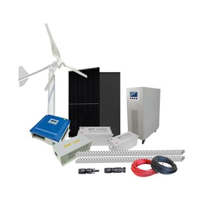 China Blei-Säure-Batterie-Typ Windkraftanlage 5kw 10kw 48V/96V/120V/220/380V zu verkaufen