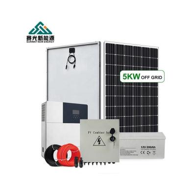 China 10kw 20kw 30kw Solar Panel System with Output Voltage 110V/127V/220VAC/380VAC/480V for sale